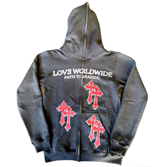 LOV3 WORLDWIDE HOODIE