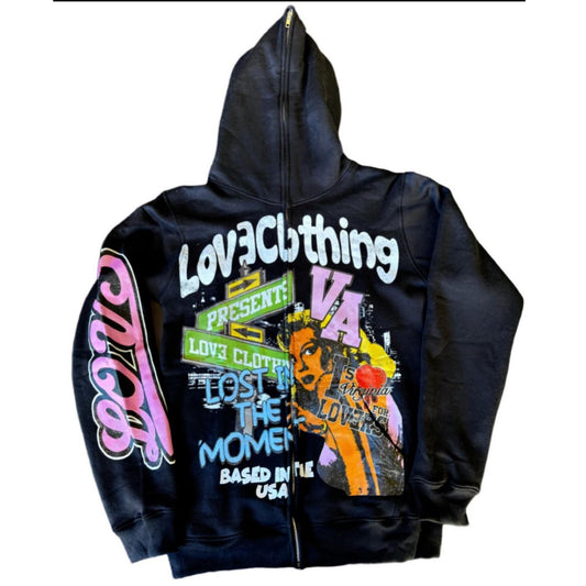 LOST IN THE MOMENT LOV3 HOODIE