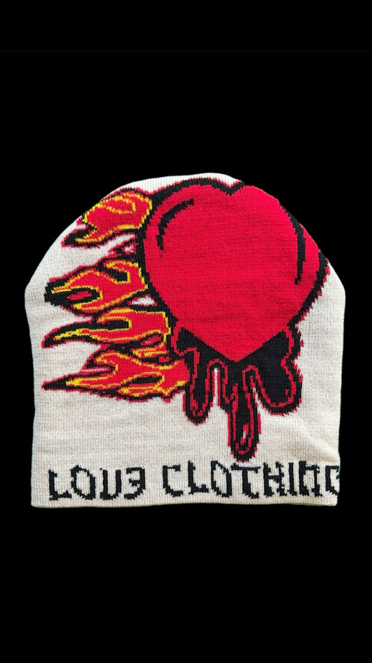 LOV3 FLAME BEANIE